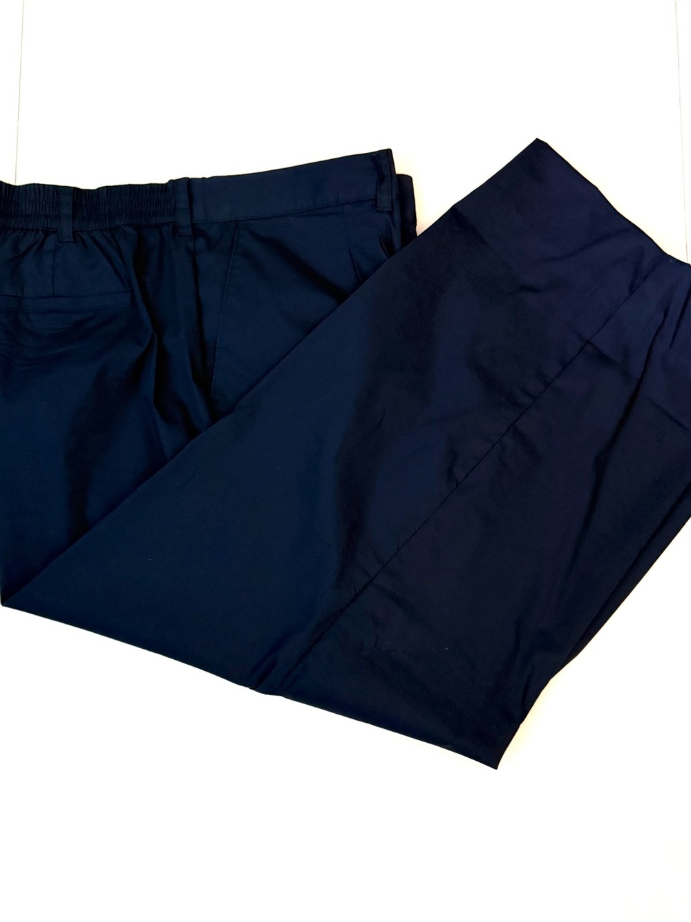 Lands' End Dark Blue Plus Size Women's Dress Pants 16W